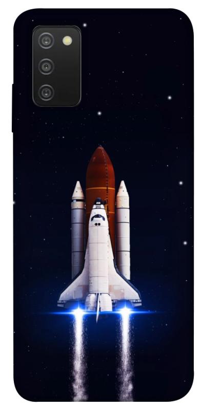 Чехол itsPrint Rocket launch для Samsung Galaxy A03s, космос, купить оптом с доставкой