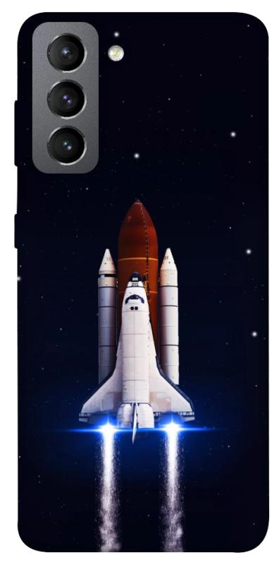 Чохол itsPrint Rocket launch для Samsung Galaxy S21 FE, космос, купити оптом з доставкою