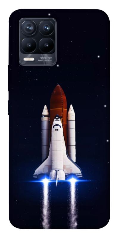 Чохол itsPrint Rocket launch для Realme 8, космос, купити оптом з доставкою