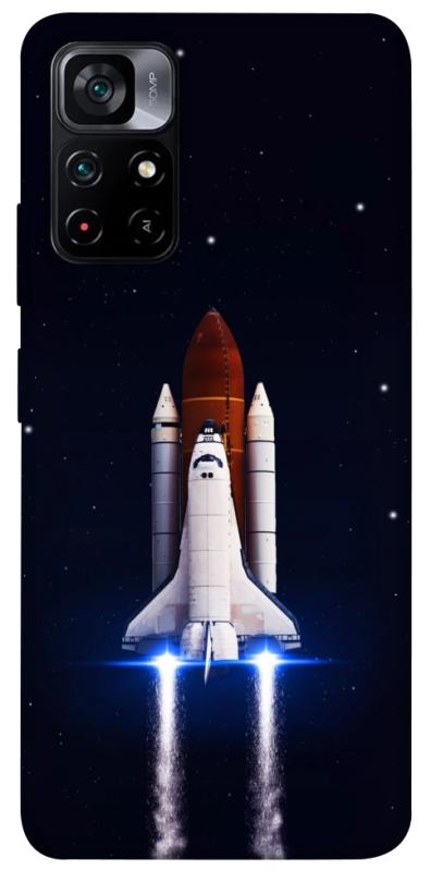 Чехол itsPrint Rocket launch для Xiaomi Poco M4 Pro 5G, космос, купить оптом с доставкой