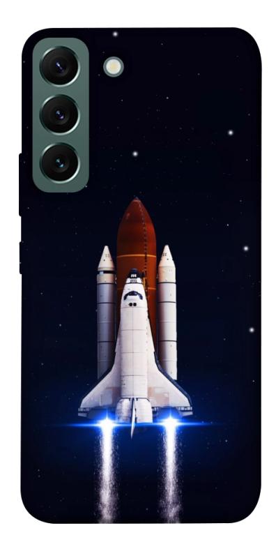 Чехол itsPrint Rocket launch для Samsung Galaxy S22, космос, купить оптом с доставкой