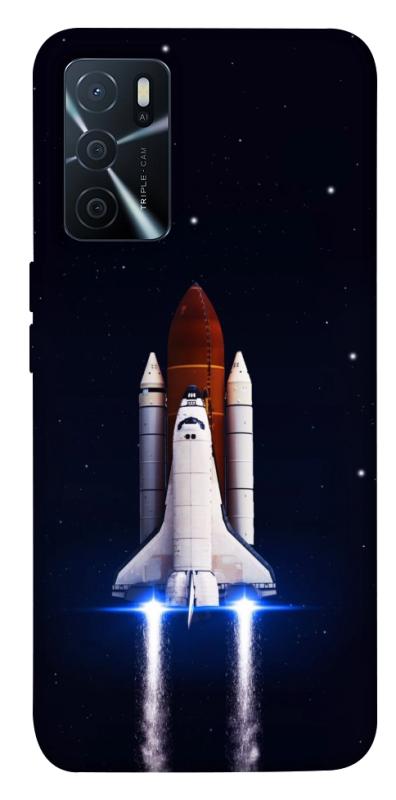 Чехол itsPrint Rocket launch для Oppo A16s / A16, космос, купить оптом с доставкой