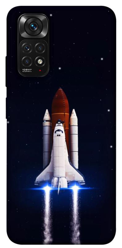 Чехол itsPrint Rocket launch для Xiaomi Redmi Note 11 (Global) / Note 11S, космос, купить оптом с доставкой