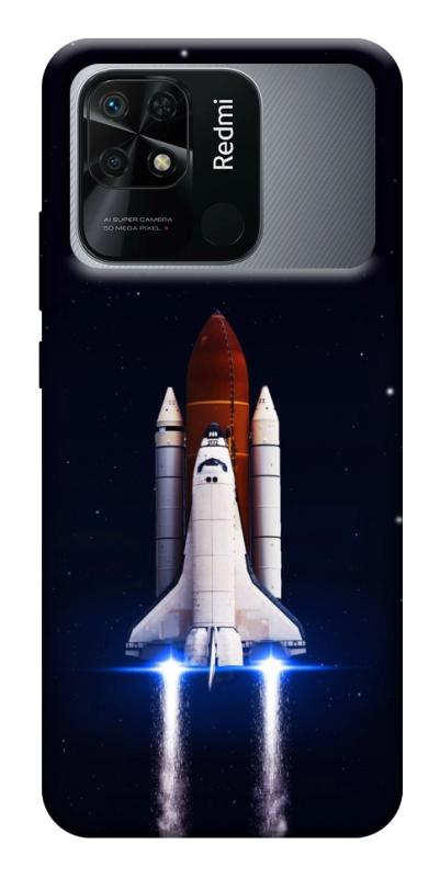 Чехол itsPrint Rocket launch для Xiaomi Redmi 10C, космос, купить оптом с доставкой