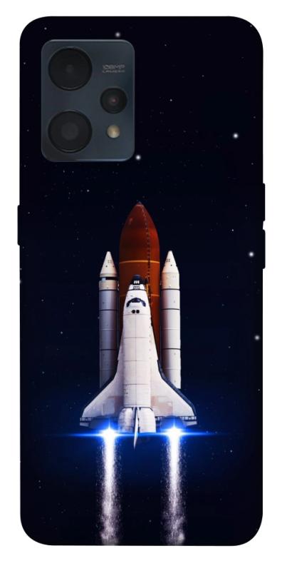 Чохол itsPrint Rocket launch для Realme 9 4G / 9 Pro+, космос, купити оптом з доставкою