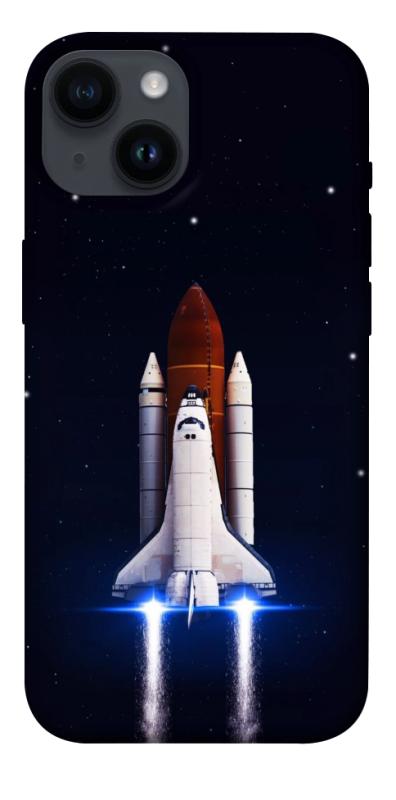Чехол itsPrint Rocket launch для Apple iPhone 14 (6.1"), космос, купить оптом с доставкой
