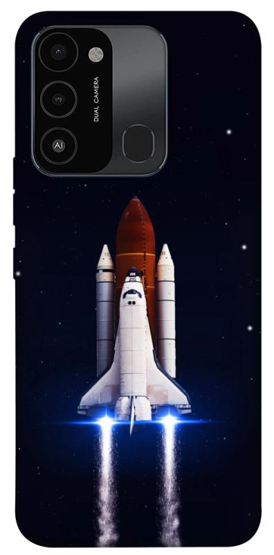 Чохол itsPrint Rocket launch для TECNO Spark 8C, космос, купити оптом з доставкою