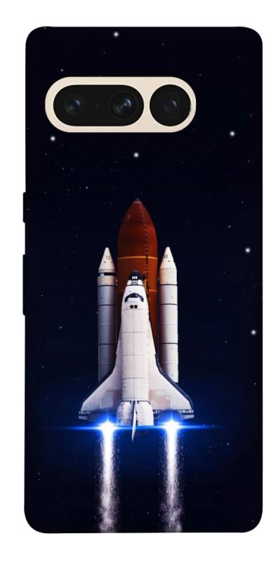 Чехол itsPrint Rocket launch для Google Pixel 7 Pro, космос, купить оптом с доставкой