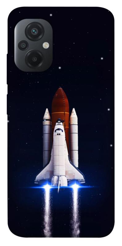 Чехол itsPrint Rocket launch для Xiaomi Poco M5, космос, купить оптом с доставкой
