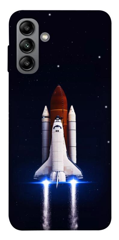 Чохол itsPrint Rocket launch для Samsung Galaxy A04s, космос, купити оптом з доставкою