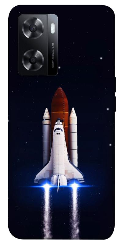 Чехол itsPrint Rocket launch для Oppo A57s, космос, купить оптом с доставкой