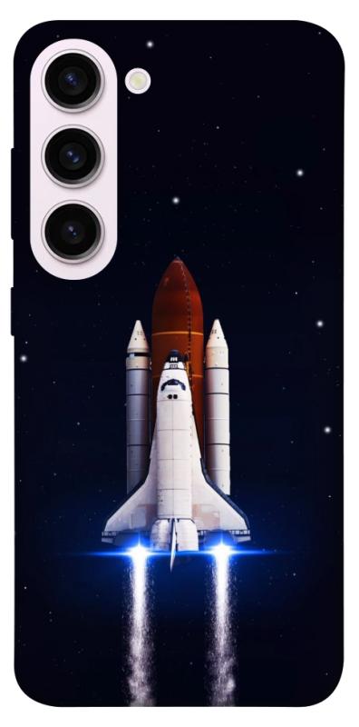 Чехол itsPrint Rocket launch для Samsung Galaxy S23+, космос, купить оптом с доставкой
