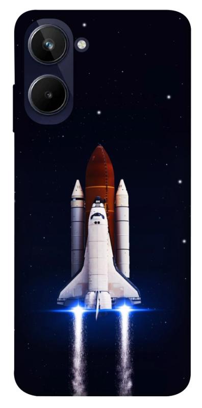 Чохол itsPrint Rocket launch для Realme 10 4G, космос, купити оптом з доставкою