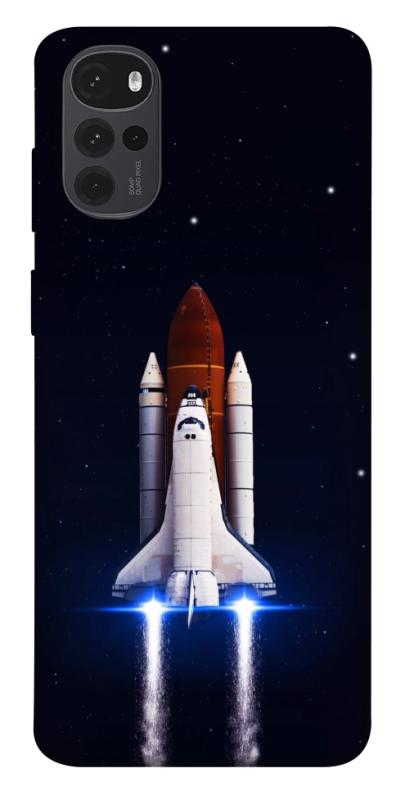 Чехол itsPrint Rocket launch для Motorola Moto G22, космос, купить оптом с доставкой