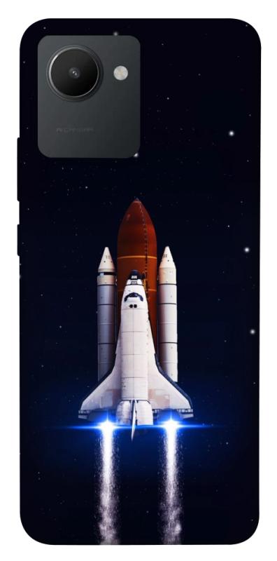 Чехол itsPrint Rocket launch для Realme C30s, космос, купить оптом с доставкой