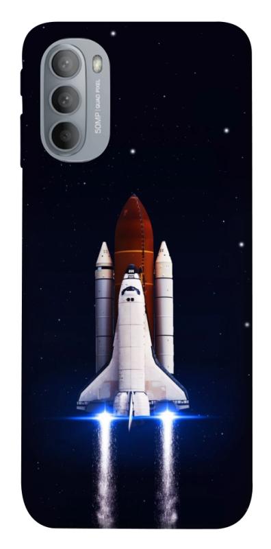 Чехол itsPrint Rocket launch для Motorola Moto G31, космос, купить оптом с доставкой