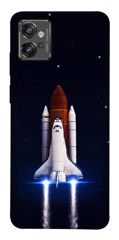 Чехол itsPrint Rocket launch для Motorola Moto G32, космос, купить оптом с доставкой