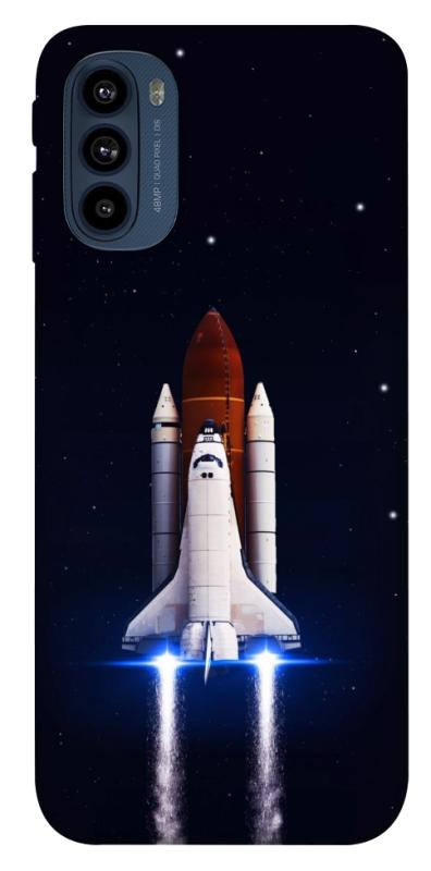 Чехол itsPrint Rocket launch для Motorola Moto G41, космос, купить оптом с доставкой