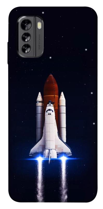 Чехол itsPrint Rocket launch для Nokia G60, космос, купить оптом с доставкой