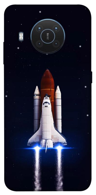 Чехол itsPrint Rocket launch для Nokia X10 / X20, космос, купить оптом с доставкой