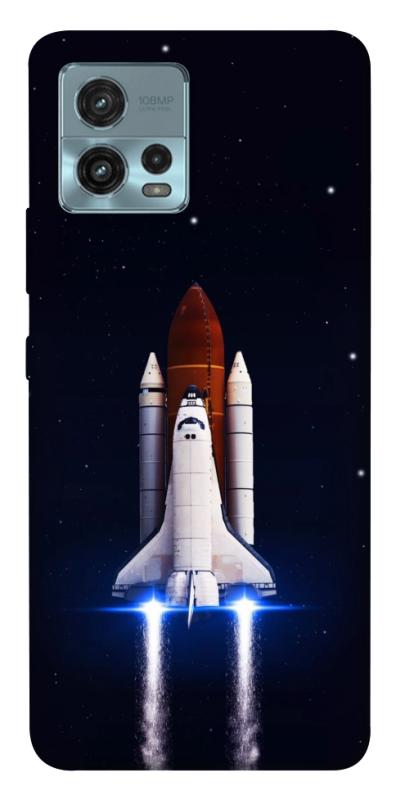 Чехол itsPrint Rocket launch для Motorola Moto G72, космос, купить оптом с доставкой