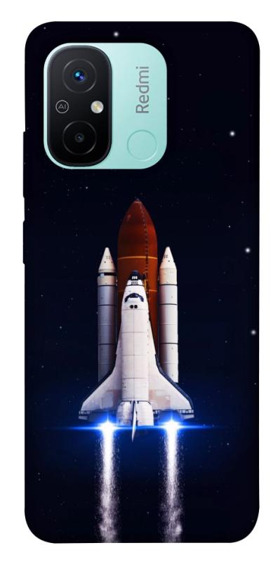 Чехол itsPrint Rocket launch для Xiaomi Redmi 12C, космос, купить оптом с доставкой