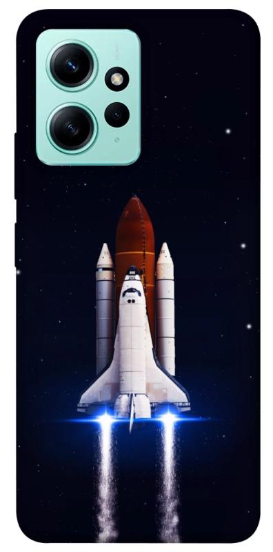 Чехол itsPrint Rocket launch для Xiaomi Redmi Note 12 4G, космос, купить оптом с доставкой