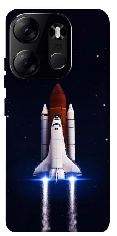Чехол itsPrint Rocket launch для Tecno Spark Go 2023, космос, купить оптом с доставкой