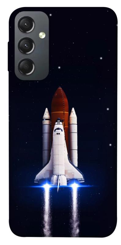 Чохол itsPrint Rocket launch для Samsung Galaxy A24 4G, космос, купити оптом з доставкою