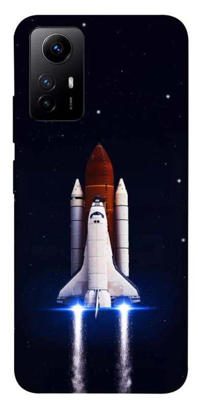 Чехол itsPrint Rocket launch для Xiaomi Redmi Note 12S, космос, купить оптом с доставкой