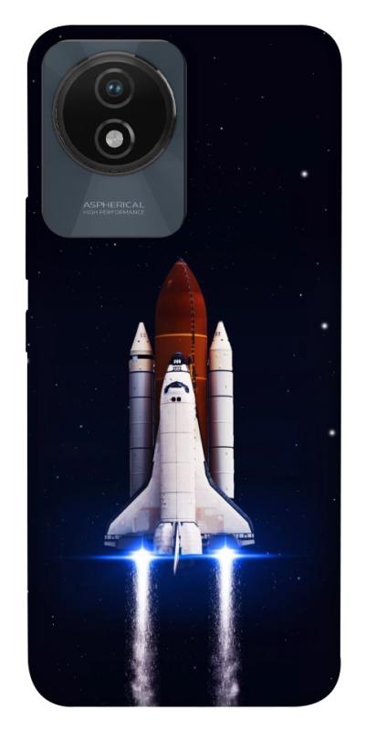 Чехол itsPrint Rocket launch для Vivo Y02, космос, купить оптом с доставкой