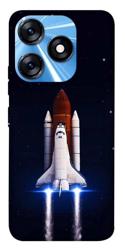 Чохол itsPrint Rocket launch для TECNO Spark 10 Pro, космос, купити оптом з доставкою