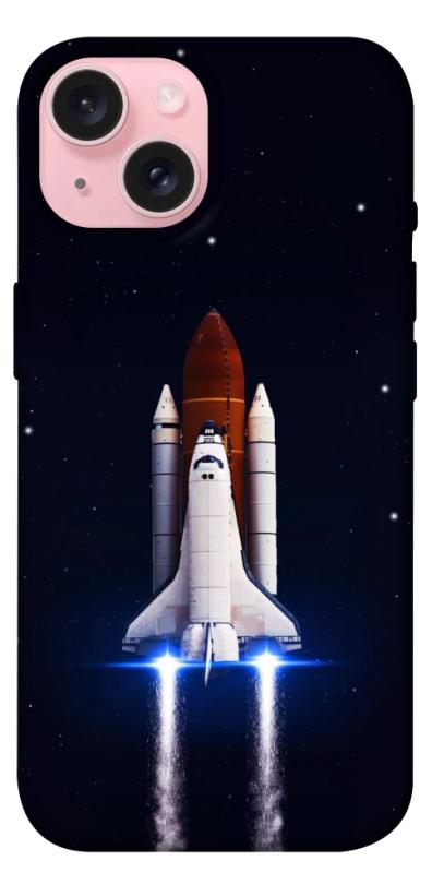 Чохол itsPrint Rocket launch для Apple iPhone 15 (6.1"), космос, купити оптом з доставкою