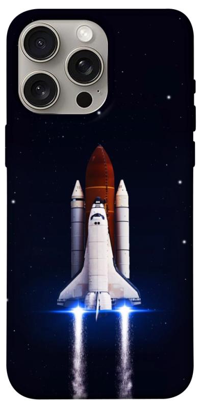 Чехол itsPrint Rocket launch для Apple iPhone 15 Pro Max (6.7"), космос, купить оптом с доставкой