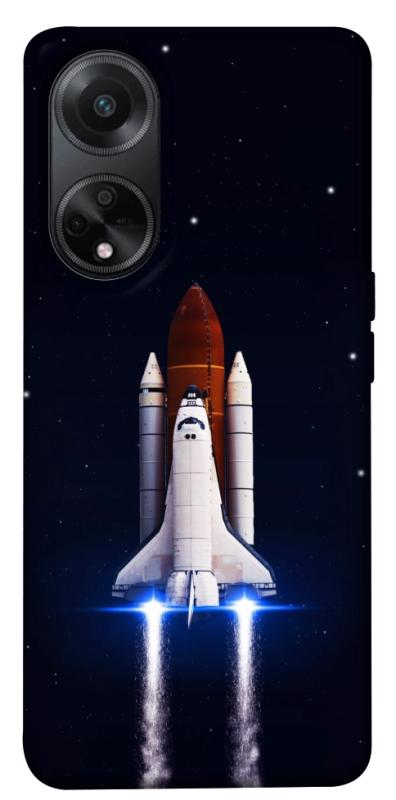Чохол itsPrint Rocket launch для Oppo A58 4G, космос, купити оптом з доставкою