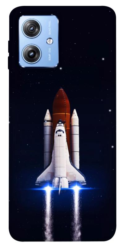 Чохол itsPrint Rocket launch для Motorola Moto G84, космос, купити оптом з доставкою