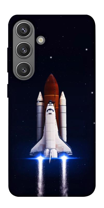 Чехол itsPrint Rocket launch для Samsung Galaxy S24+, космос, купить оптом с доставкой