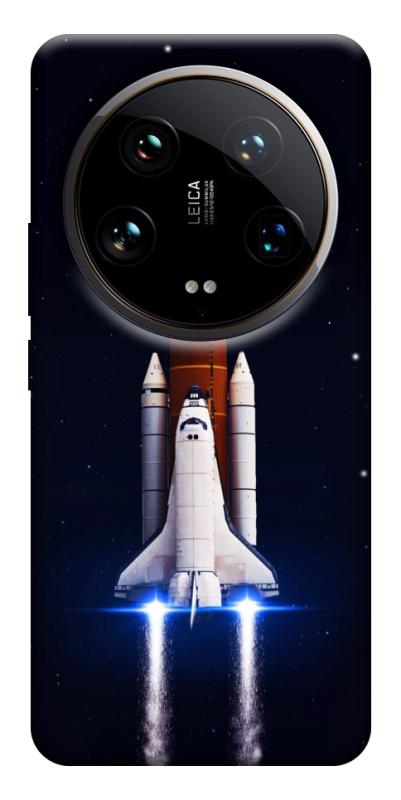 Чехол itsPrint Rocket launch для Xiaomi 14 Ultra, космос, купить оптом с доставкой