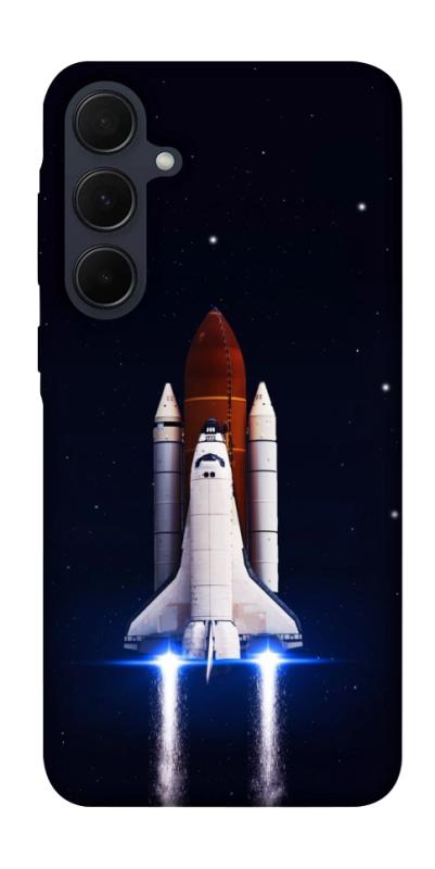 Чохол itsPrint Rocket launch для Samsung Galaxy A35, космос, купити оптом з доставкою