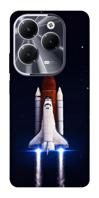 Чехол itsPrint Rocket launch для Infinix Hot 40, космос, купить оптом с доставкой
