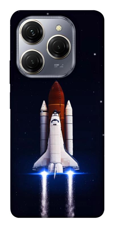 Чохол itsPrint Rocket launch для TECNO Spark 20 Pro, космос, купити оптом з доставкою