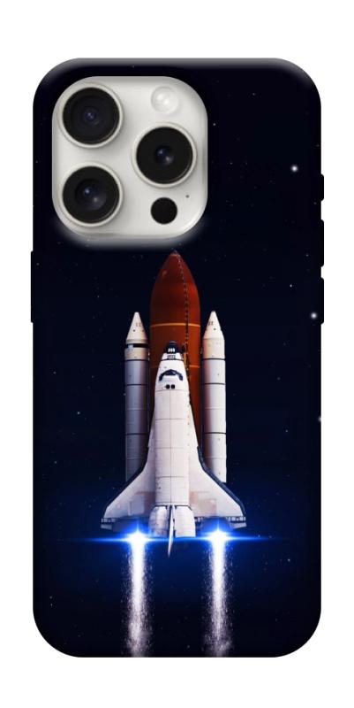 Чехол itsPrint Rocket launch для Apple iPhone 16 Pro (6.3"), космос, купить оптом с доставкой