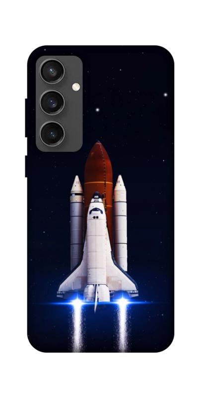 Чохол itsPrint Rocket launch для Samsung Galaxy S24 FE, космос, купити оптом з доставкою