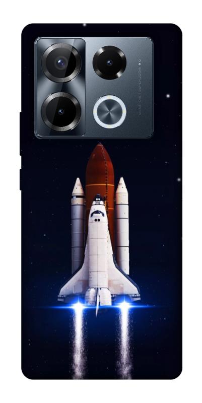 Чохол itsPrint Rocket launch для Infinix Note 40 Pro 4G, космос, купити оптом з доставкою