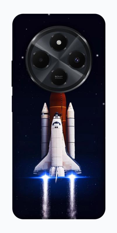 Чохол itsPrint Rocket launch для Xiaomi Redmi 14C / Poco C75, космос, купити оптом з доставкою