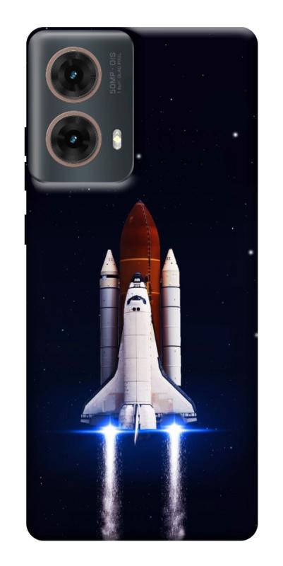 Чехол itsPrint Rocket launch для Motorola Moto G85, космос, купить оптом с доставкой