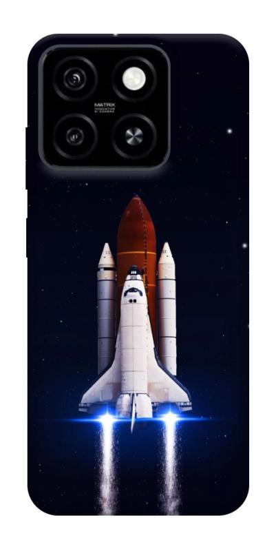 Чохол itsPrint Rocket launch для ZTE Blade A55 4G, космос, купити оптом з доставкою