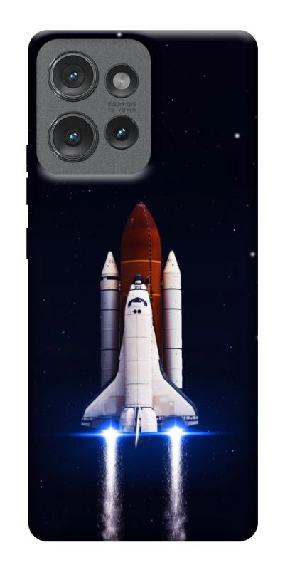 Чехол itsPrint Rocket launch для Motorola Edge 50, космос, купить оптом с доставкой