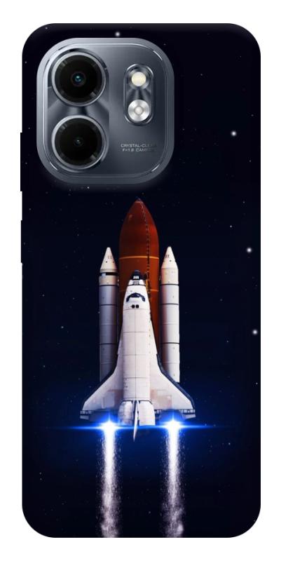 Чехол itsPrint Rocket launch для Infinix Smart 9 4G / Hot 50i, космос, купить оптом с доставкой