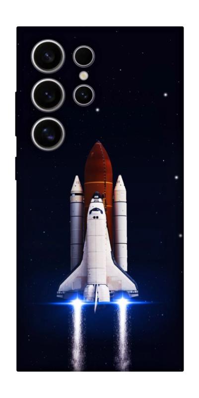 Чехол itsPrint Rocket launch для Samsung Galaxy S25 Ultra, космос, купить оптом с доставкой